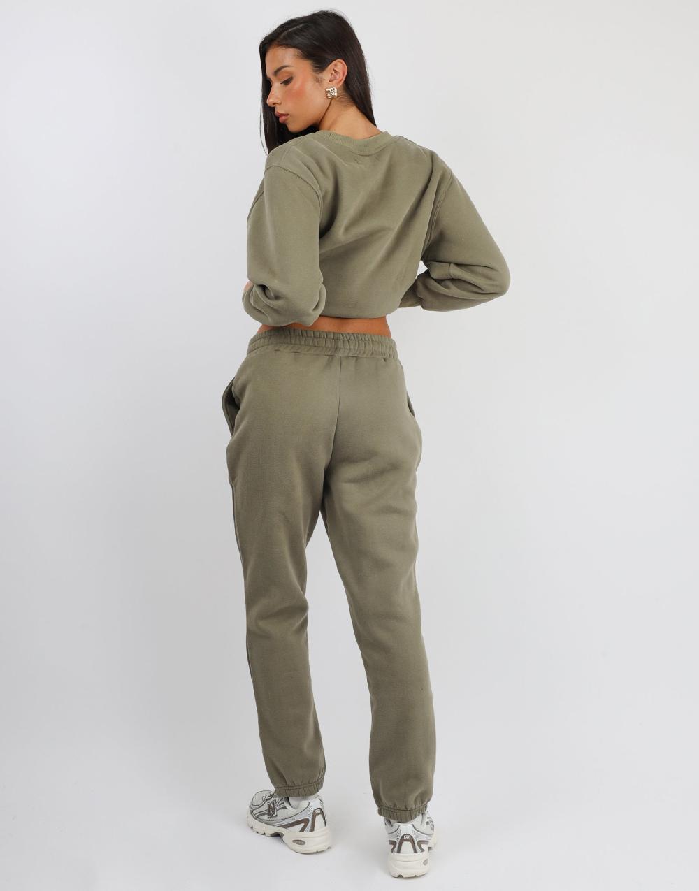 Simmi Simmi Studios Essentials Sweatshirt In Olive