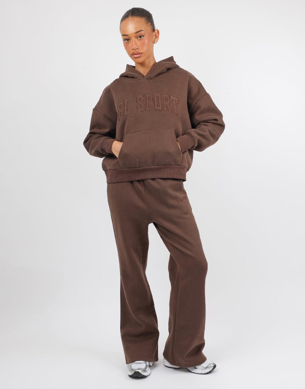 Simmi Simmi Studios SL Sport Hoodie In Brown