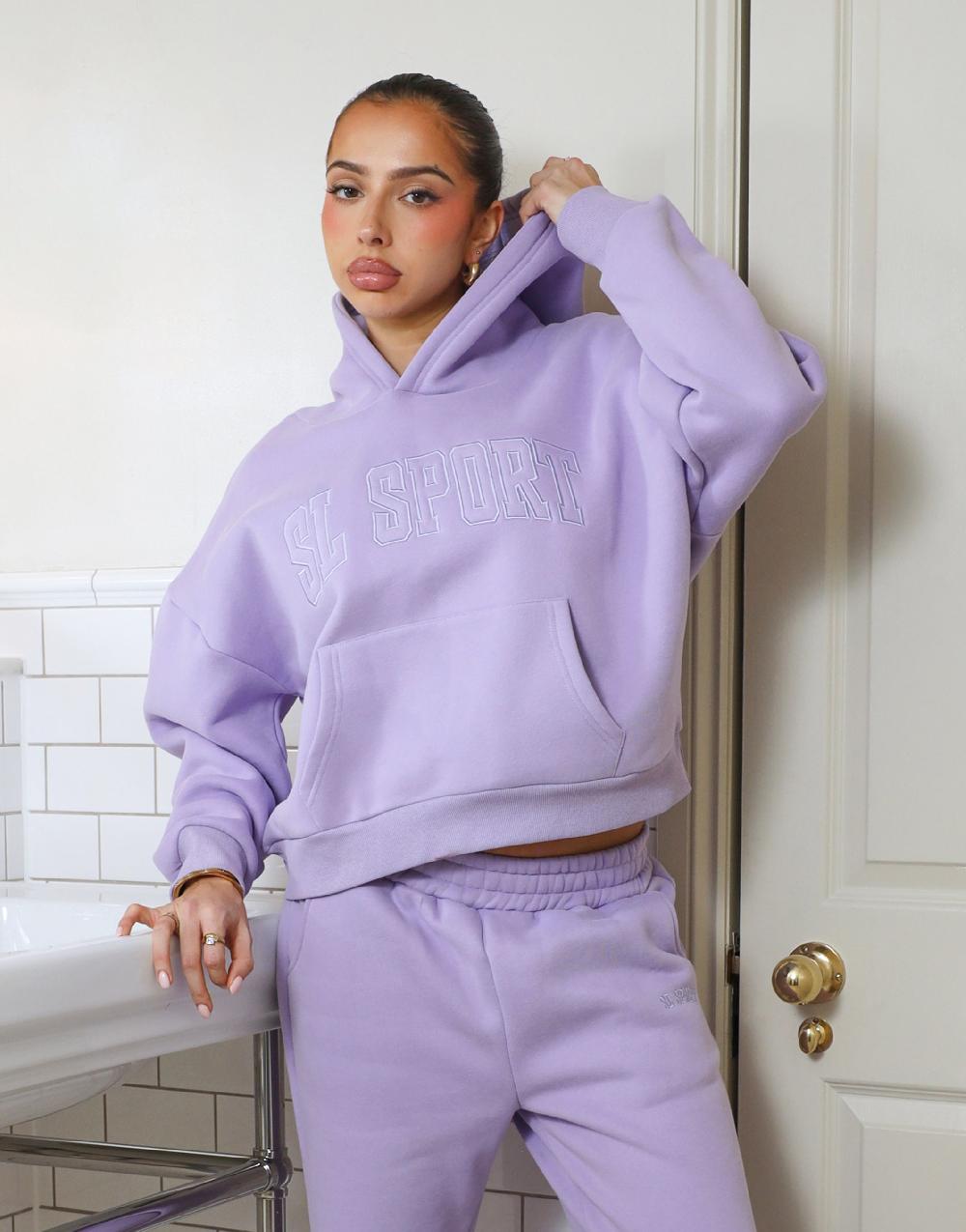 simmi Simmi Studios SL Sport Hoodie In Lilac
