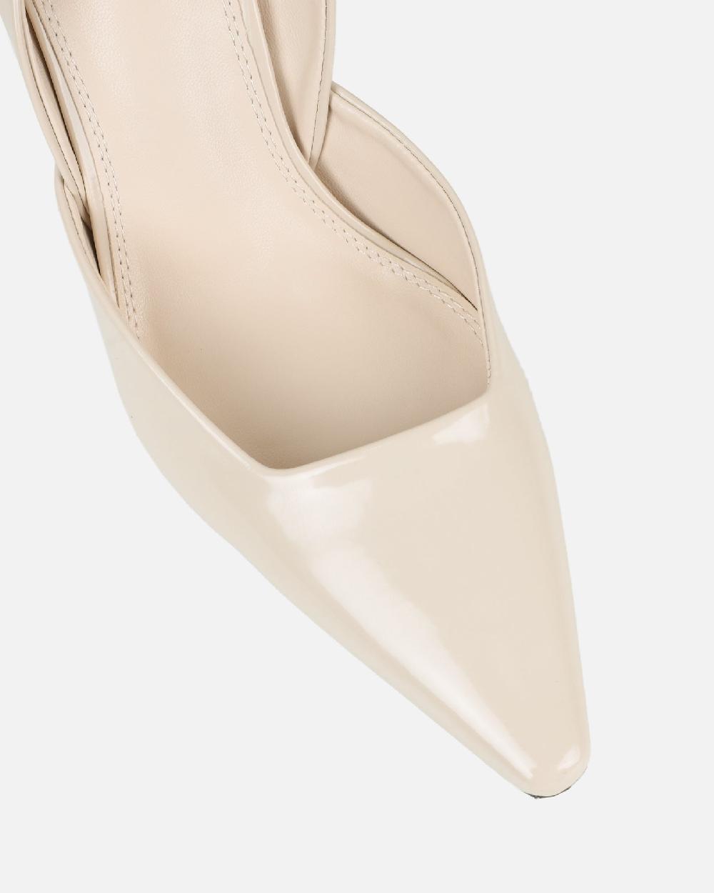 Simmi Stone Box Sling Back Court Shoes