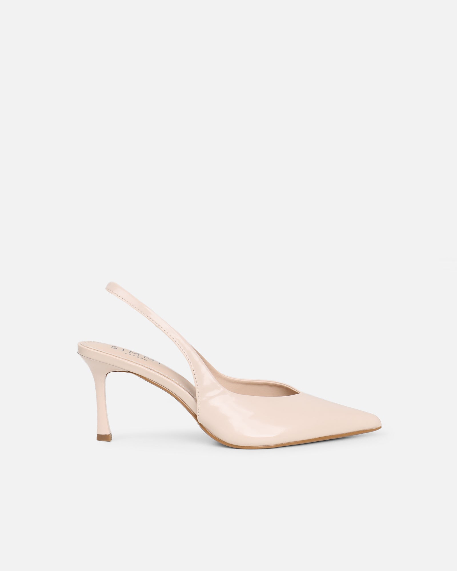 Simmi Stone Box Slingback Court Shoes