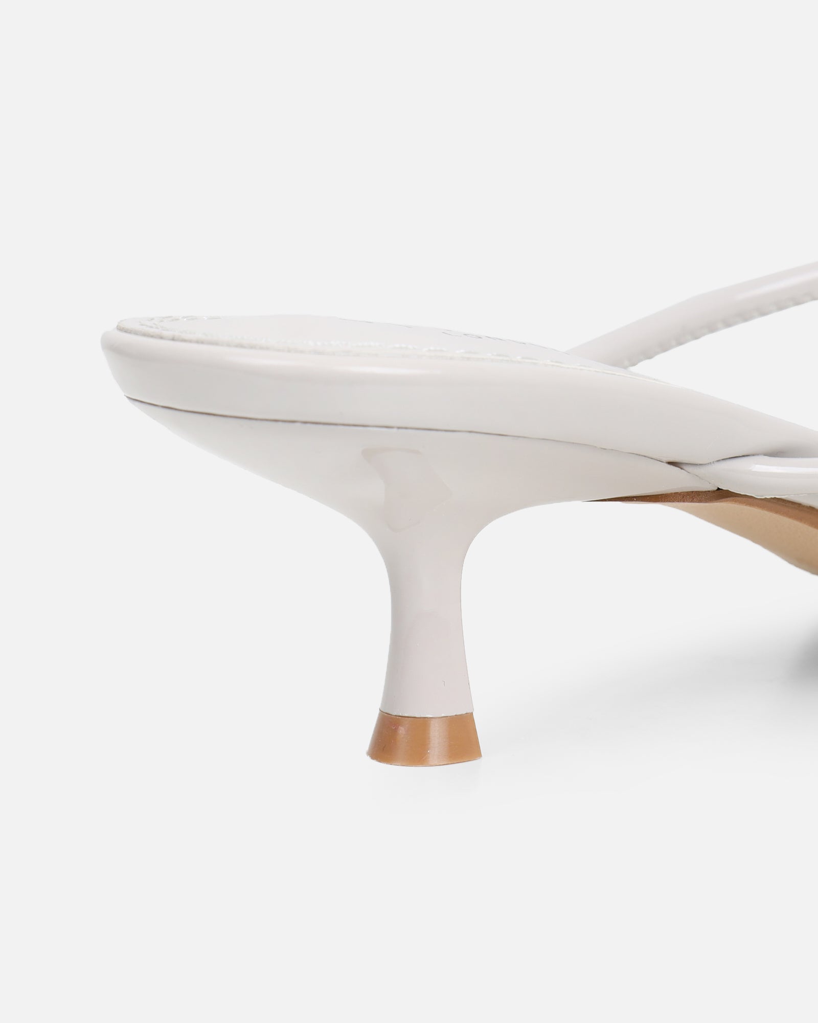 Simmi Stone Patent Knotted Mules