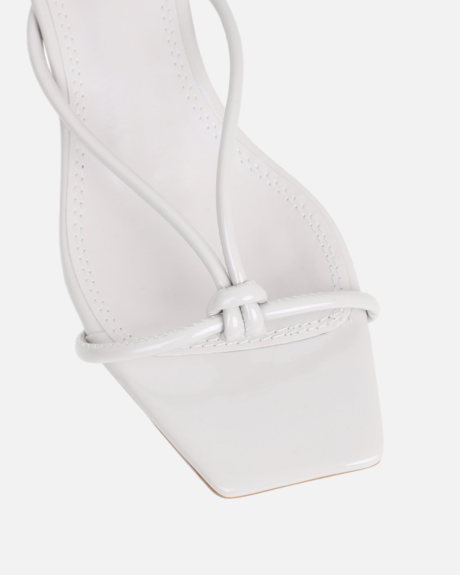 Simmi Stone Patent Knotted Mules