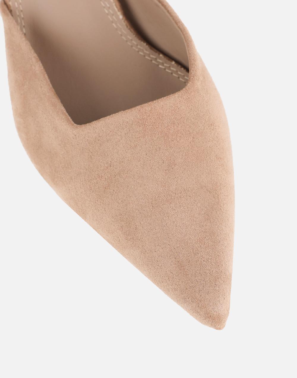 Simmi Stone Suede Mules