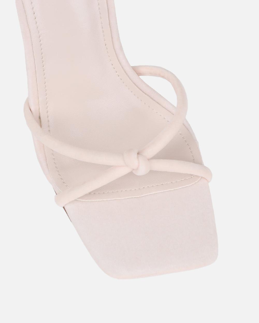 Simmi Stone Velvet Heeled Sandals