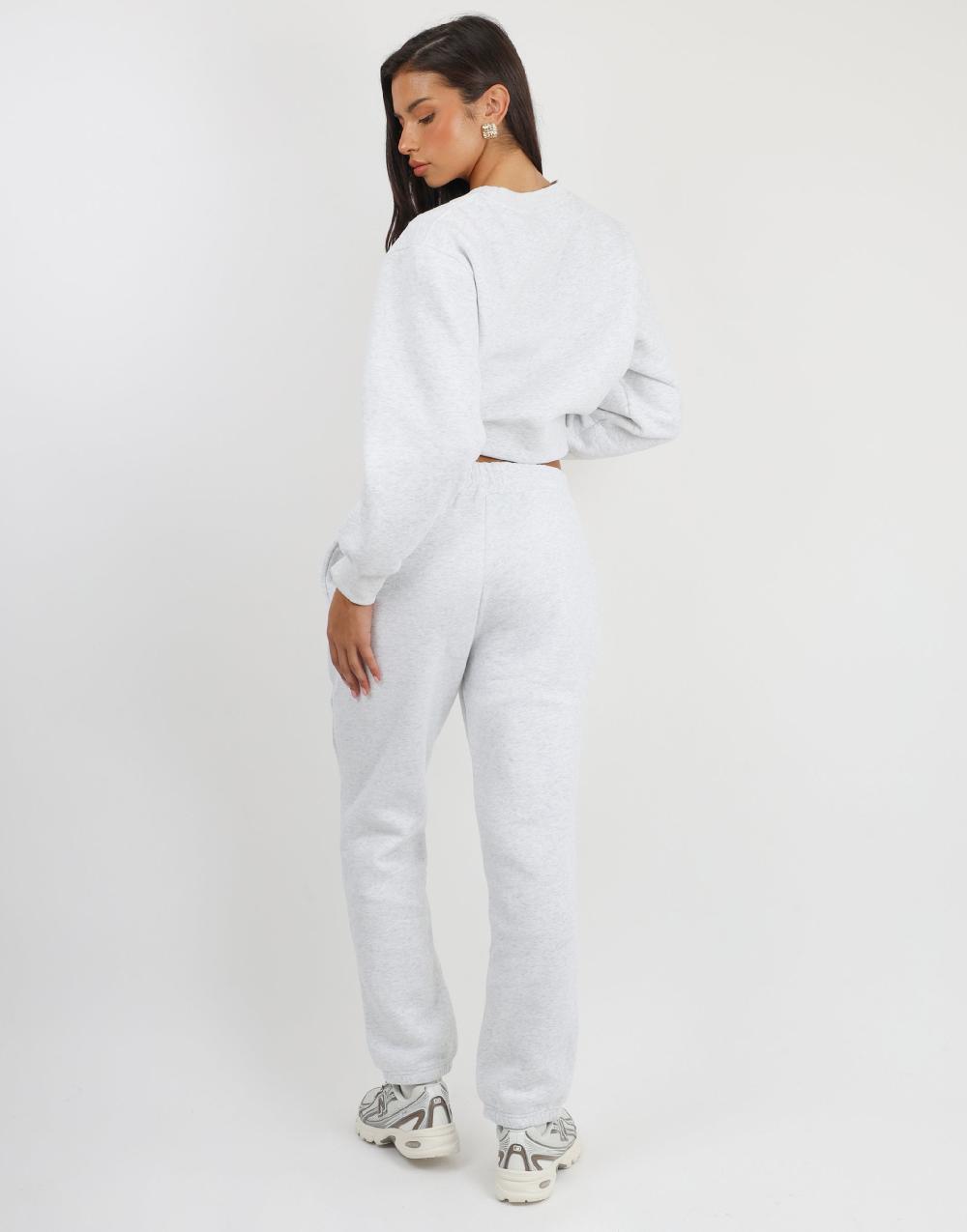 Simmi Simmi Studios Essentials Cuffed Jogger In Pebble Grey