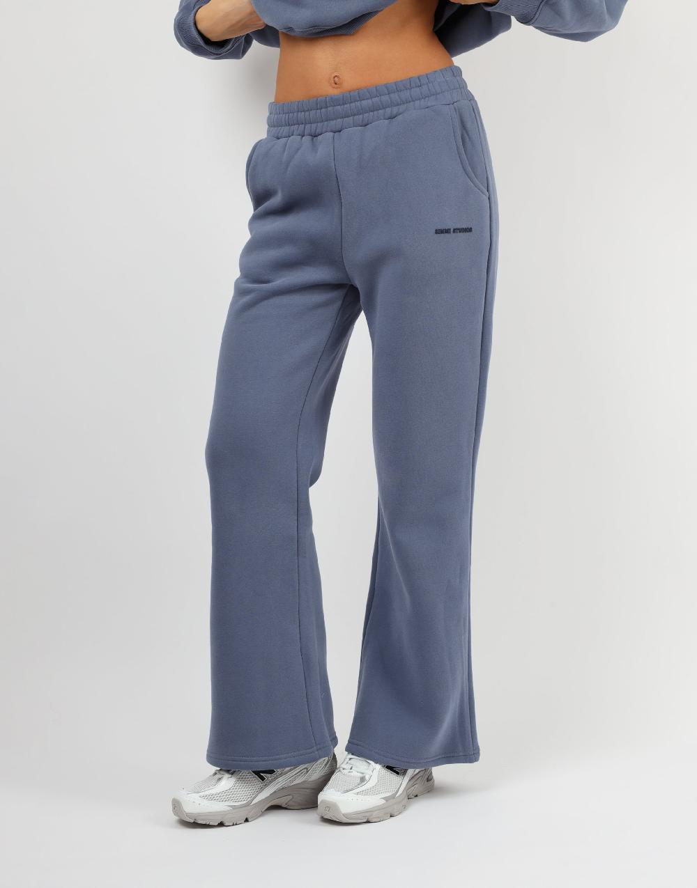 Simmi Simmi Studios Essentials Flared Joggers In Blue