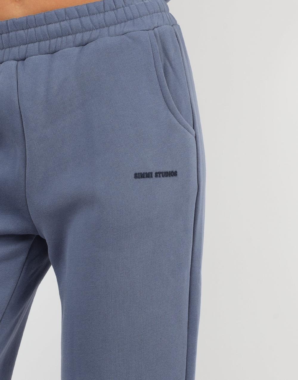 Simmi Simmi Studios Essentials Flared Joggers In Blue