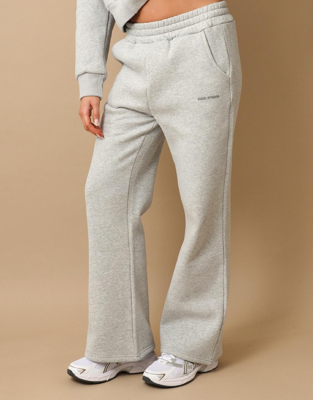Simmi Simmi Studios Essentials Joggers In Grey Marl