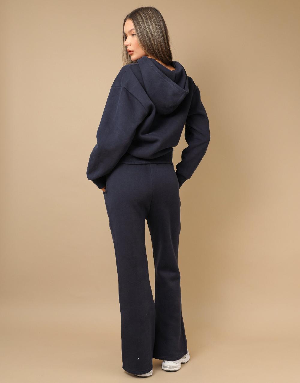 Simmi Simmi Studios Essentials Zip Through Hoodie In Navy