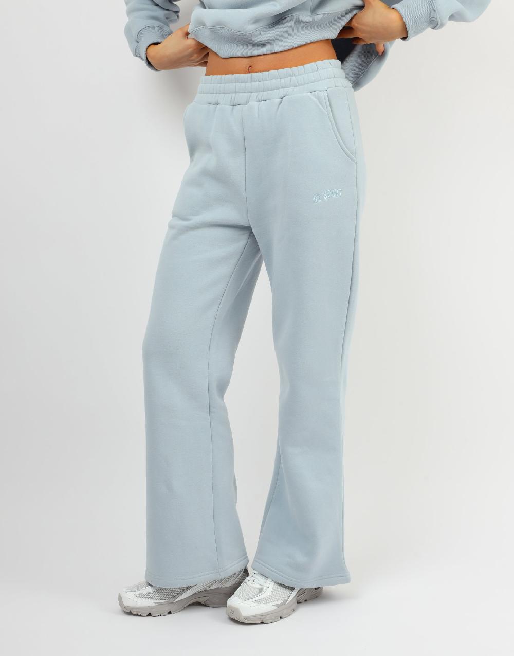 Simmi Simmi Studios SL Sport Flared Joggers In Baby Blue