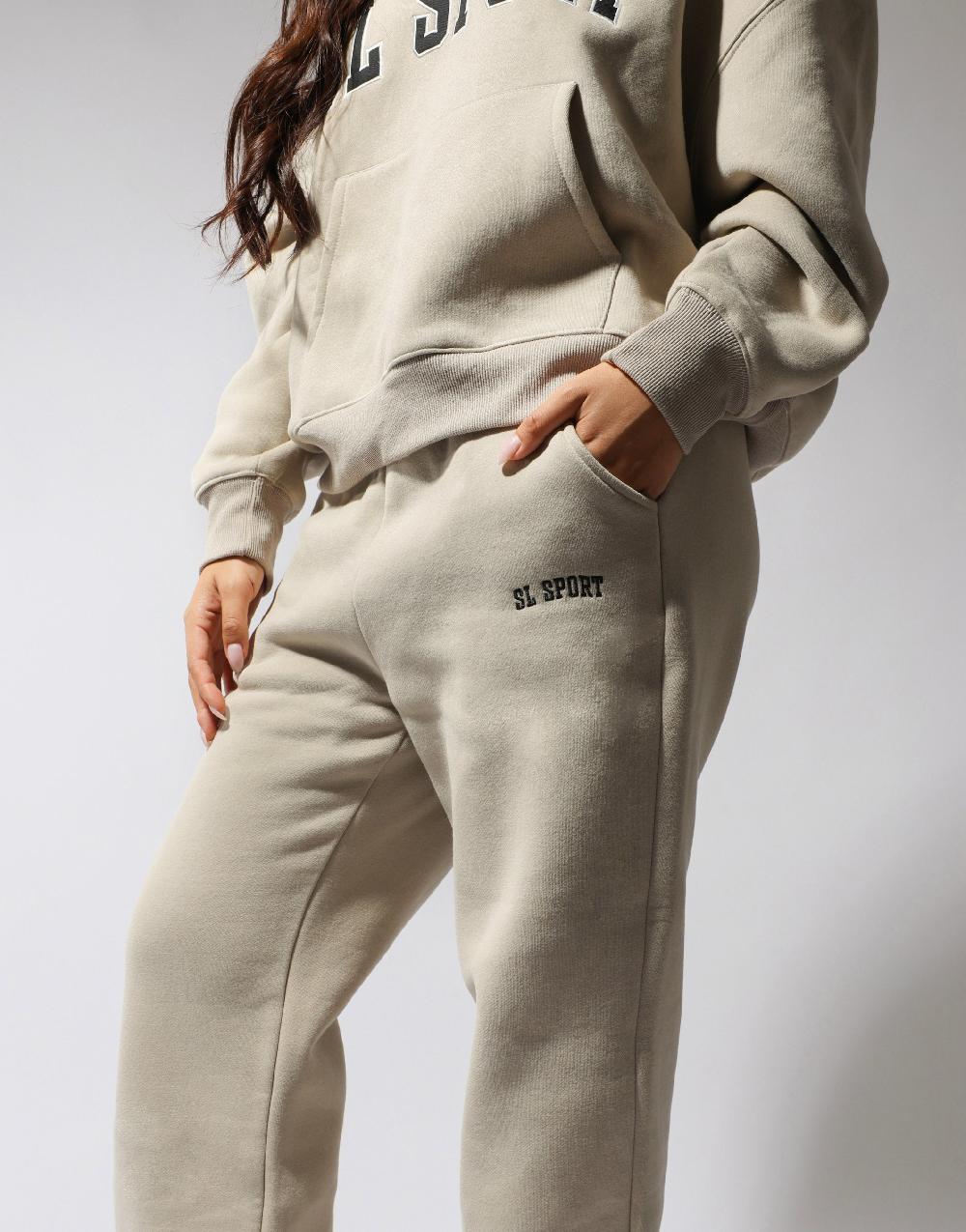 Simmi Simmi Studios SL Sport Flared Joggers In Cashew