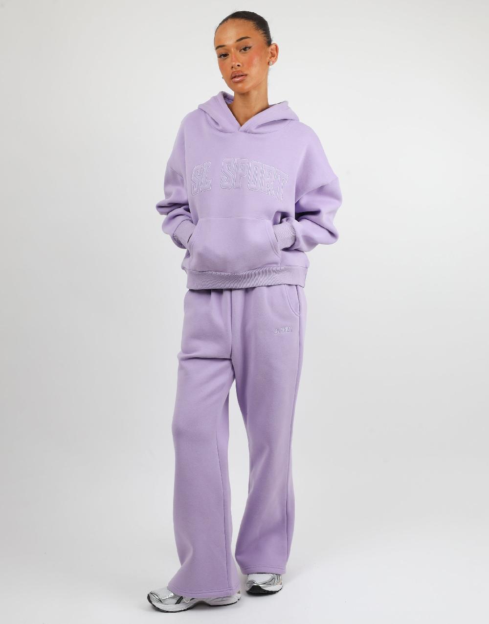 Simmi Simmi Studios SL Sport Flared Joggers In Lilac