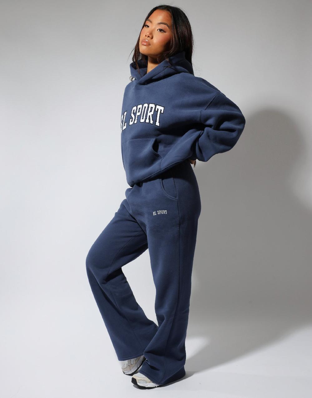 Simmi Simmi Studios SL Sport Hoodie In Vintage Blue