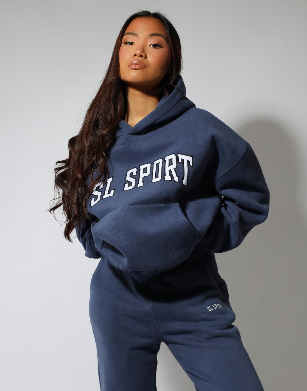 simmi Simmi Studios SL Sport hoodie in vintage blue