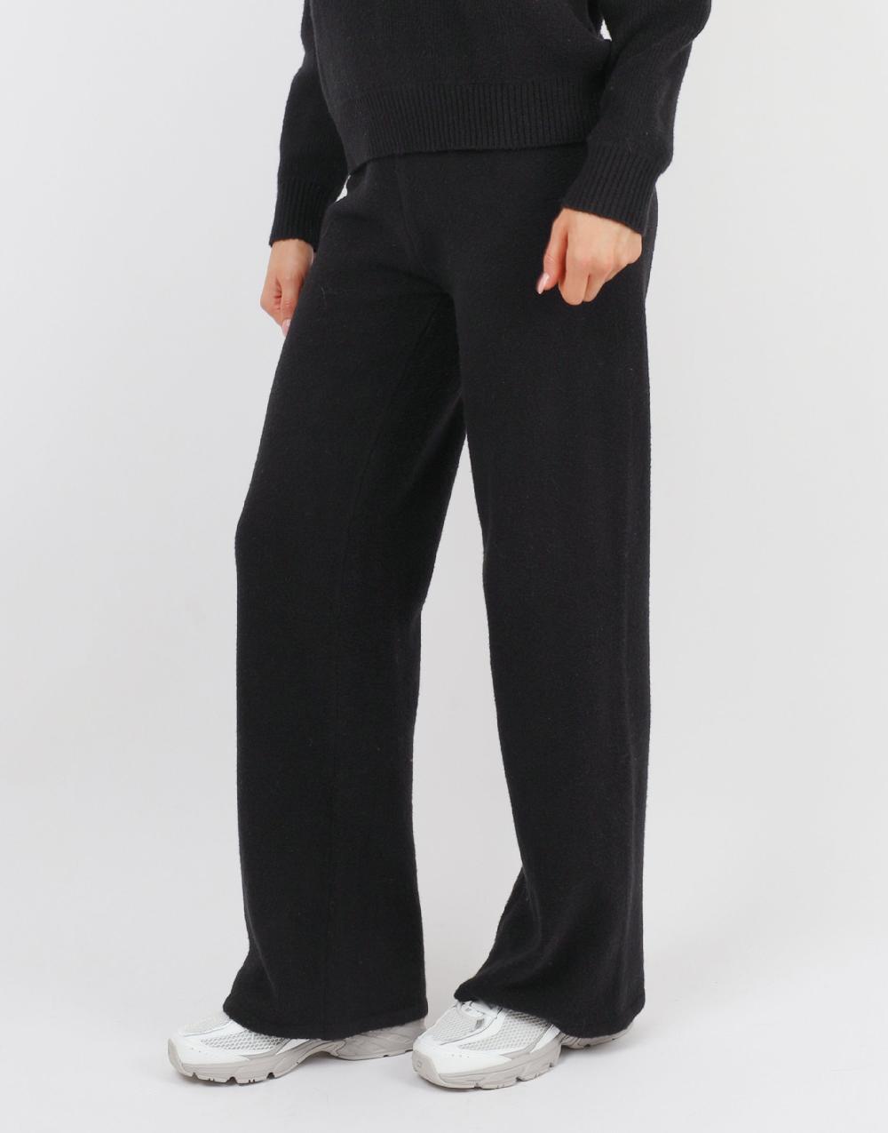 Simmi Simmi Studios Soft Touch Wide Leg Trousers In Black