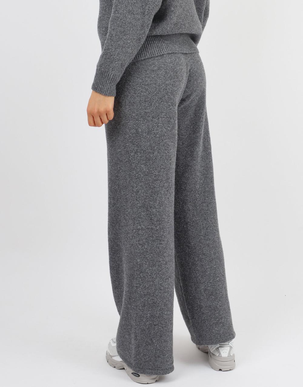 Simmi Simmi Studios Soft Touch Wide Leg Trousers In Dark Grey