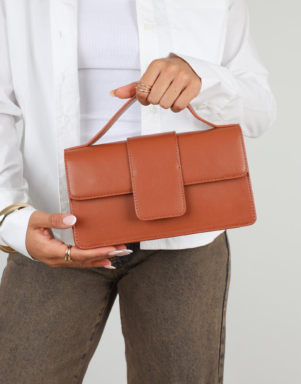 Simmi Tan Cross Body Bag