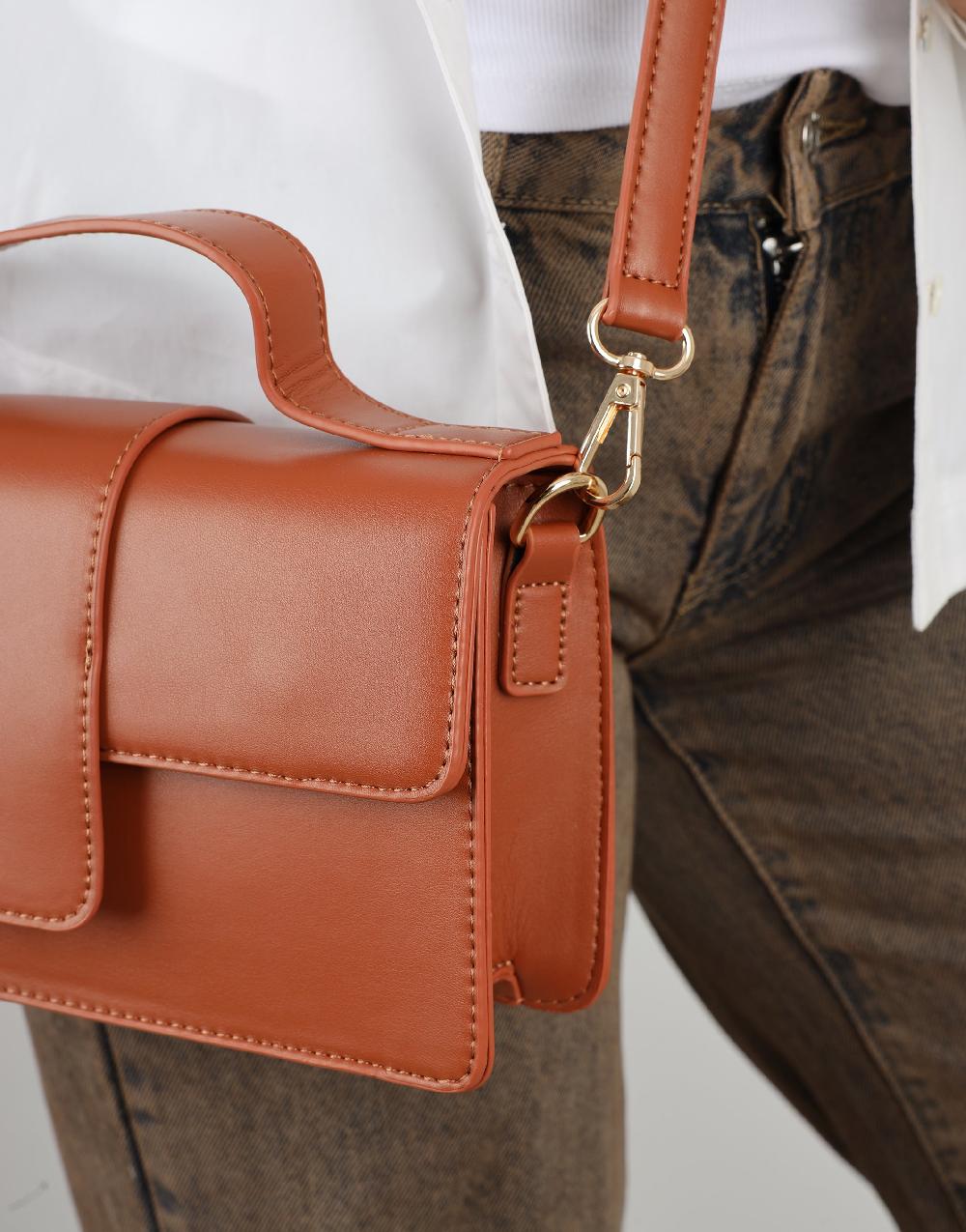 Simmi Tan Cross Body Bag