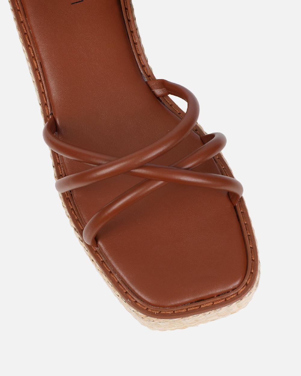 Simmi Tan Espadrille Sandals