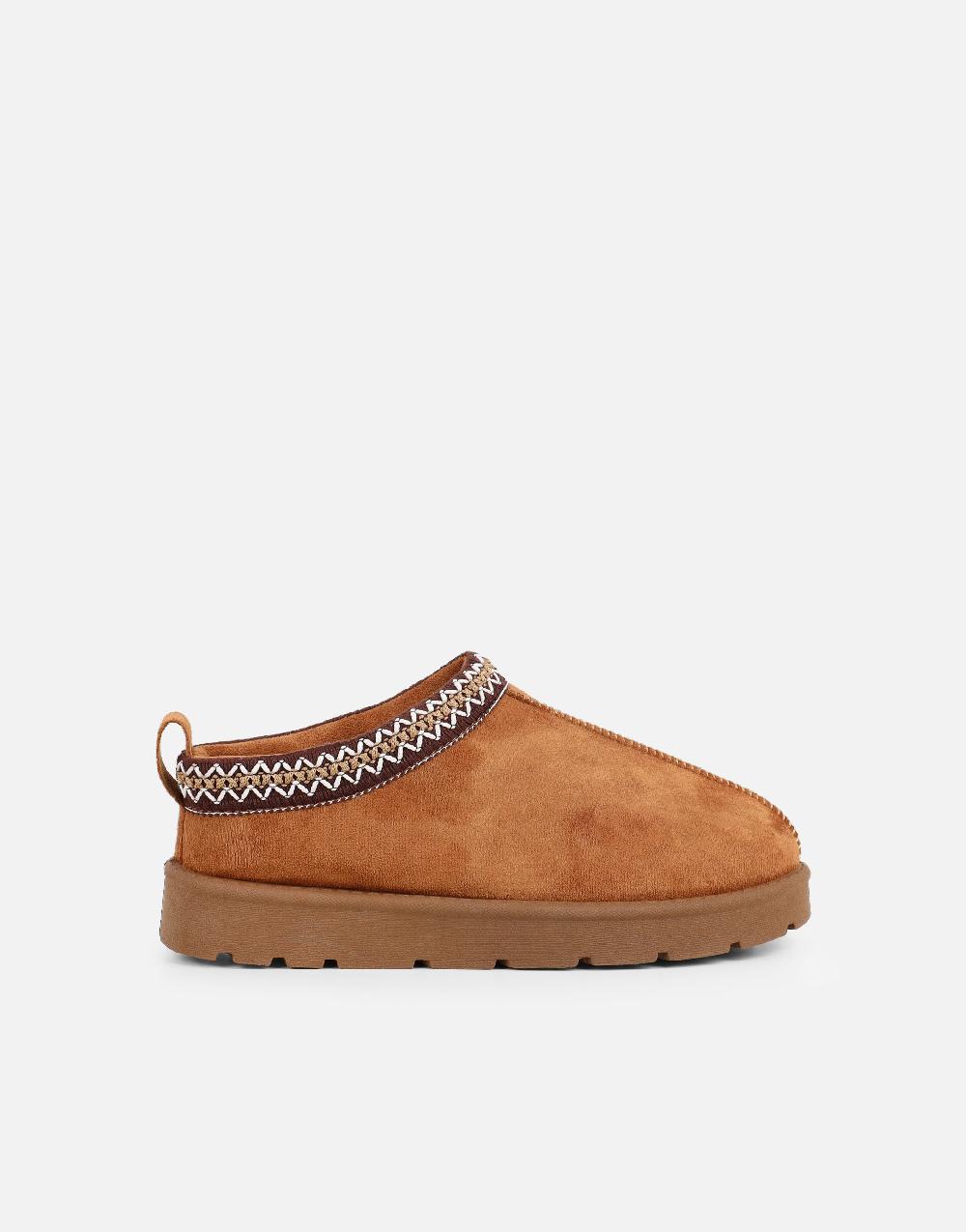 Simmi Tan Slippers