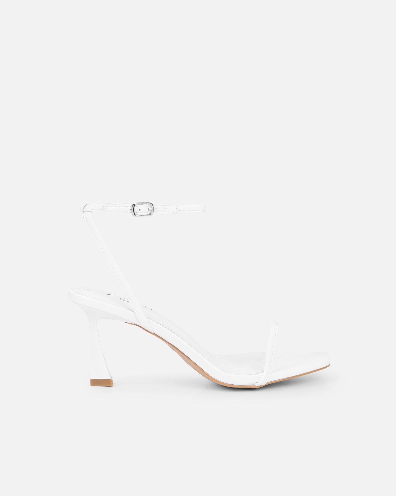 Simmi White Heeled Sandals