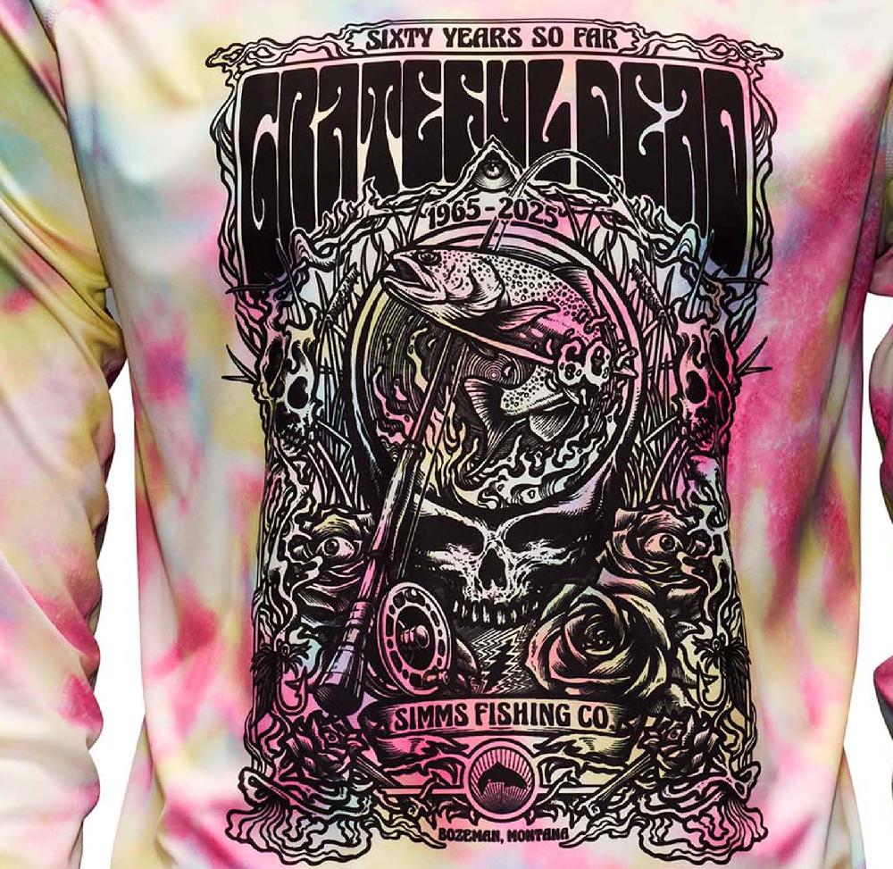 Simon Carter Grateful Dead SolarTech Hoody Fountain Print