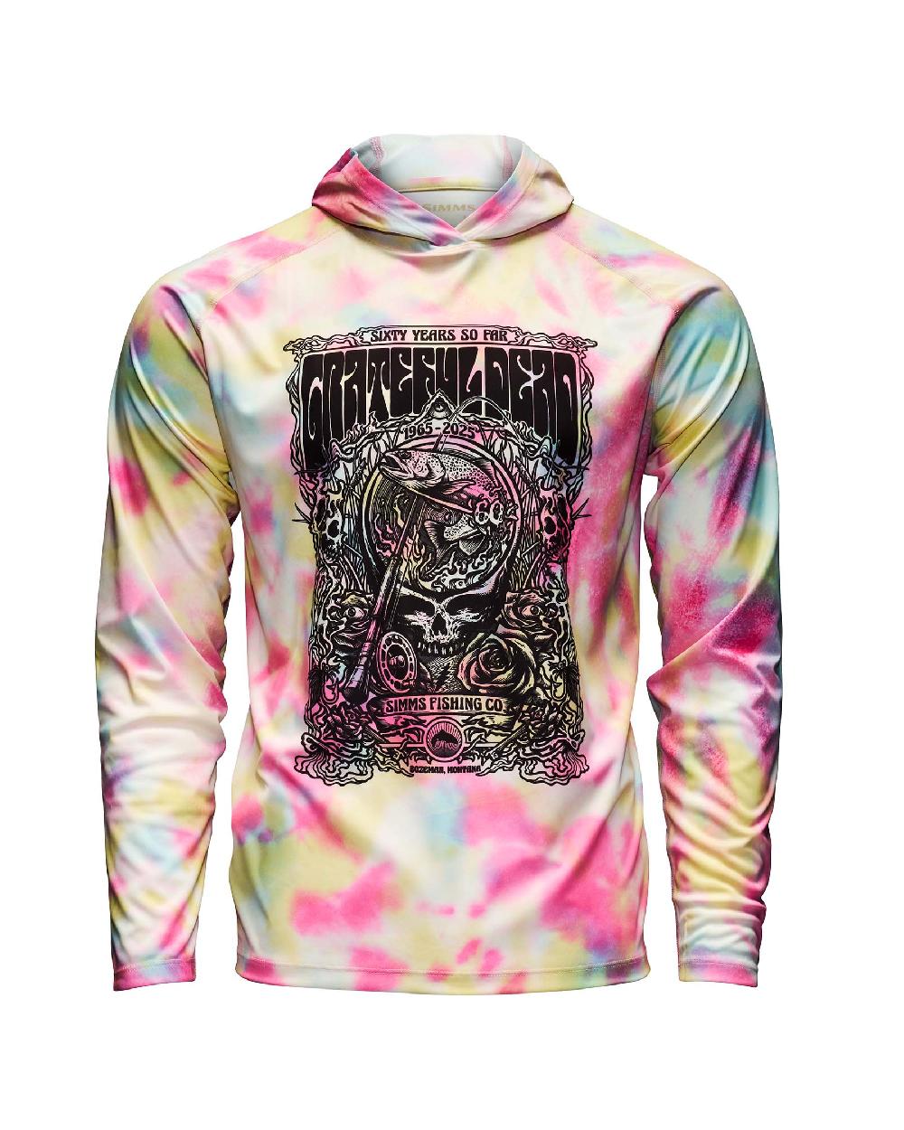 Simon Carter Grateful Dead SolarTech Hoody Fountain Print