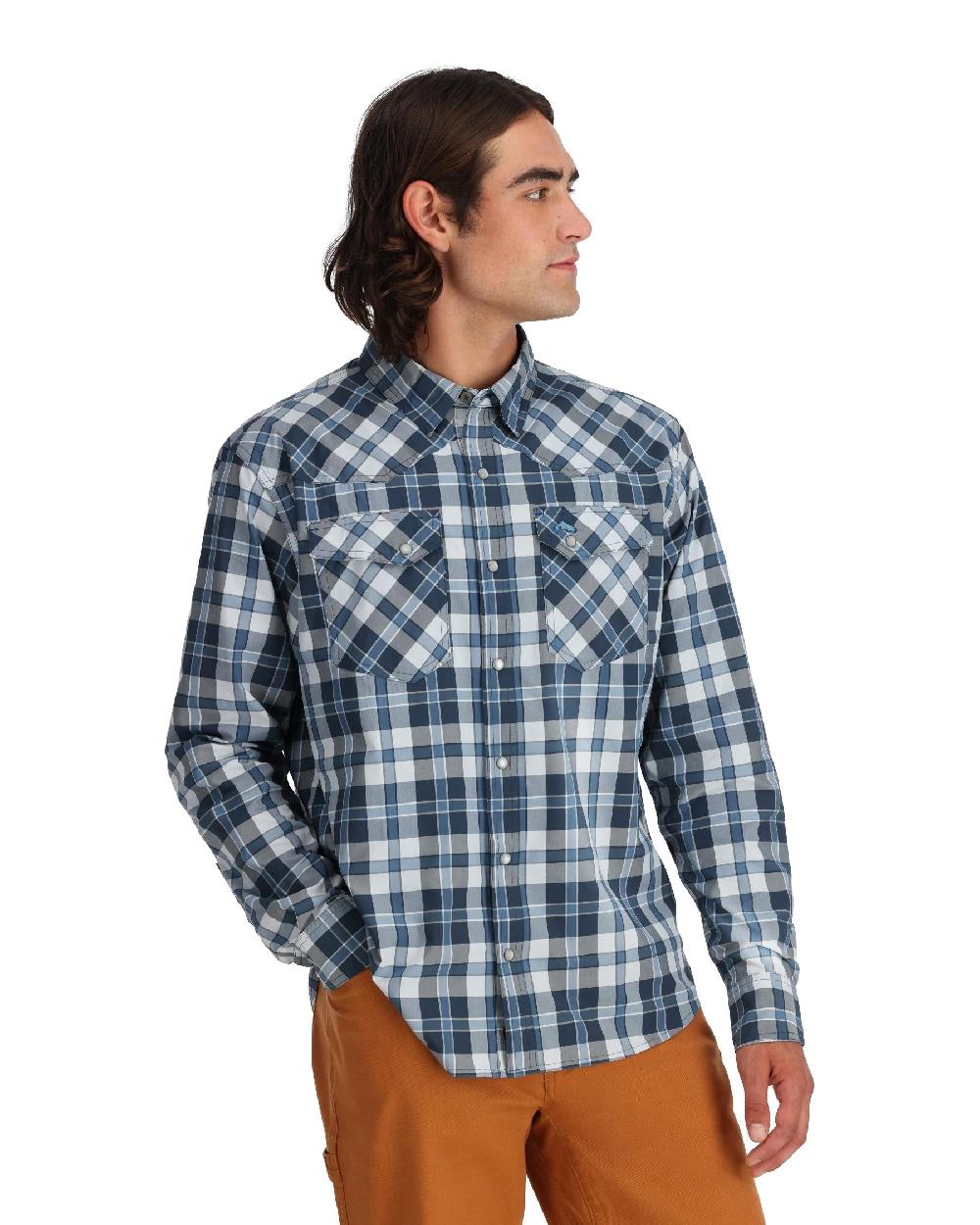 Simon Carter Men's Brackett LS Shirt- Past Season's Style