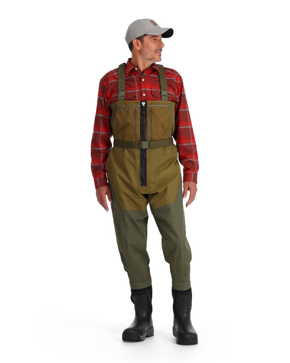Simon Carter Men's Freestone Z Bootfoot Waders - Rubber Sole
