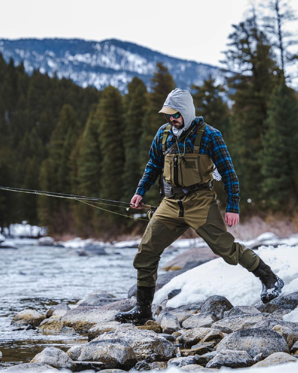 Simon Carter Men's Freestone Z Bootfoot Waders - Rubber Sole