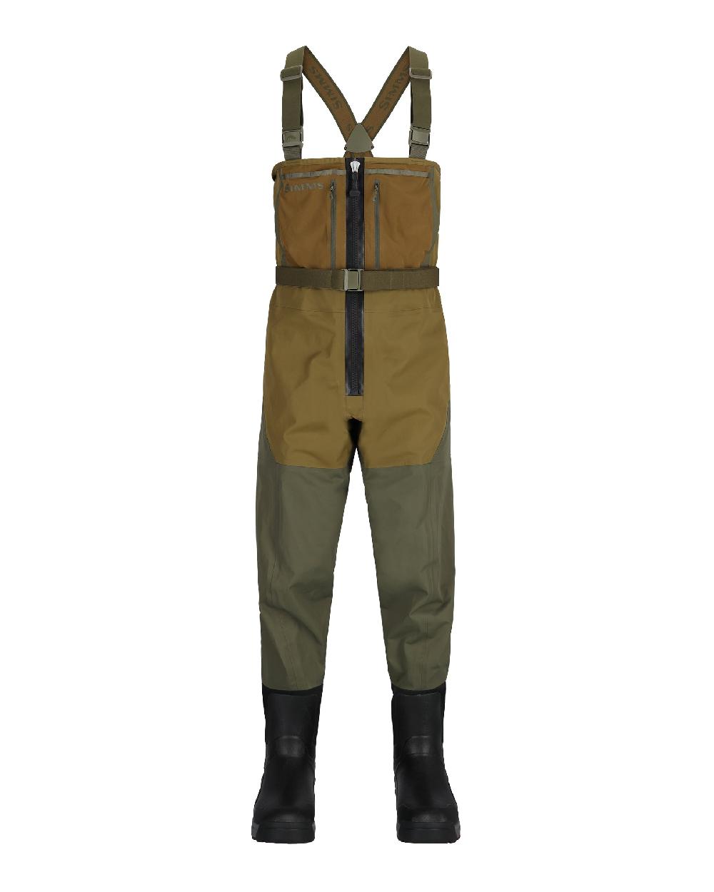 simon carter Men's Freestone Z Bootfoot Waders - Rubber Sole