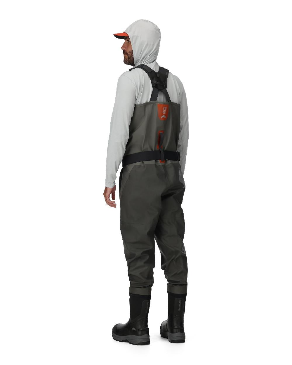 Simon Carter Men's G3 Guide Bootfoot Waders Rubber Sole