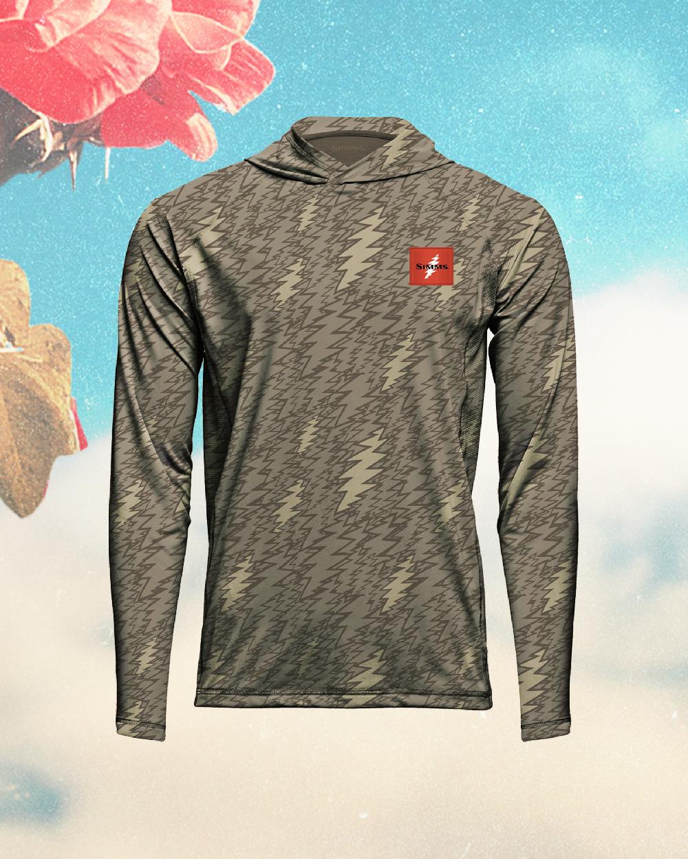 simon carter Men's Grateful Dead SolarTech Hoody - Mosquitos