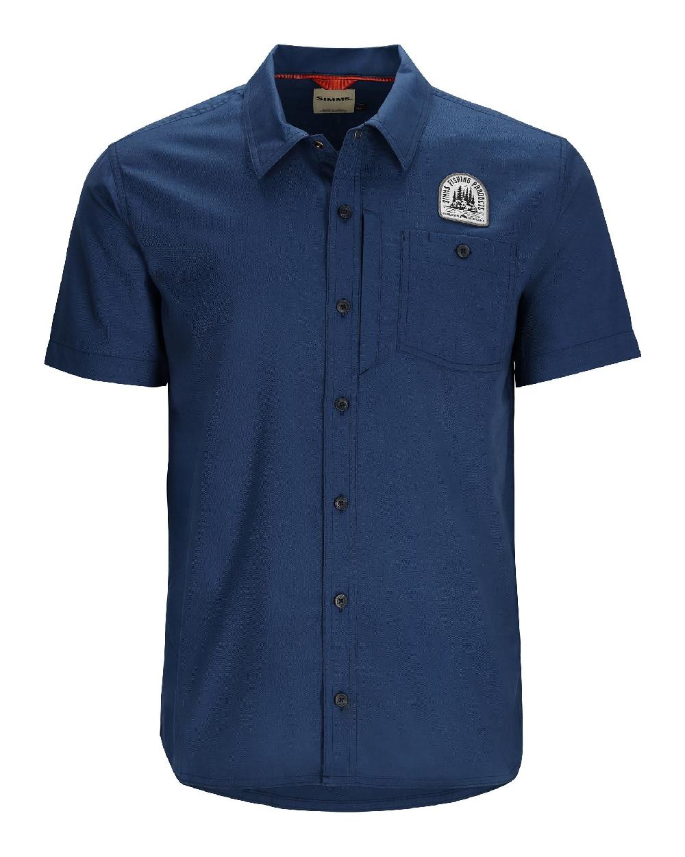 simon carter Men's Simms Shop Shirt- Past Season's Style