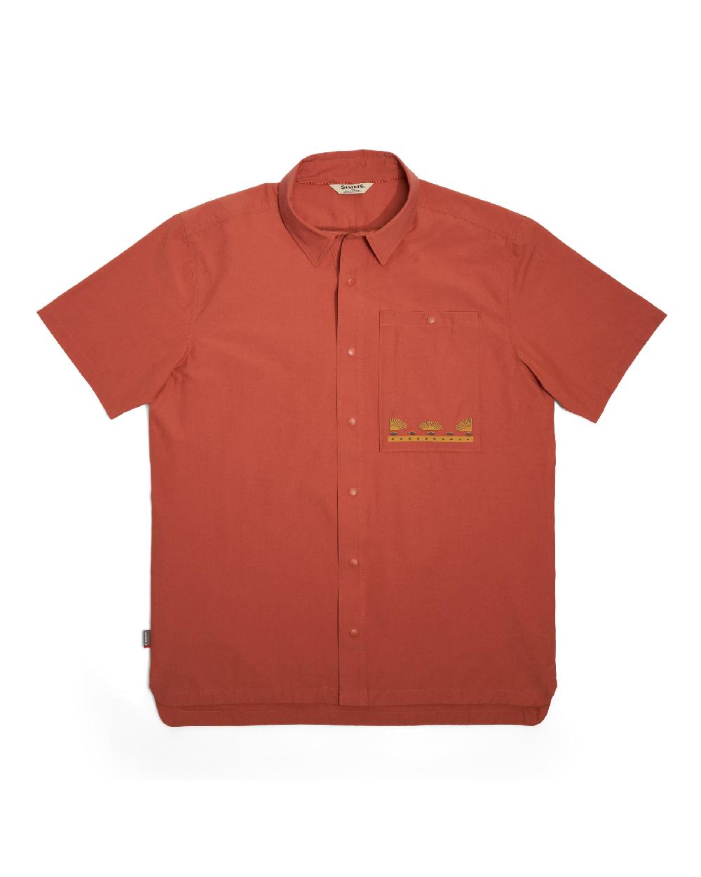 simon carter Men's Baja Tailout SS Shirt