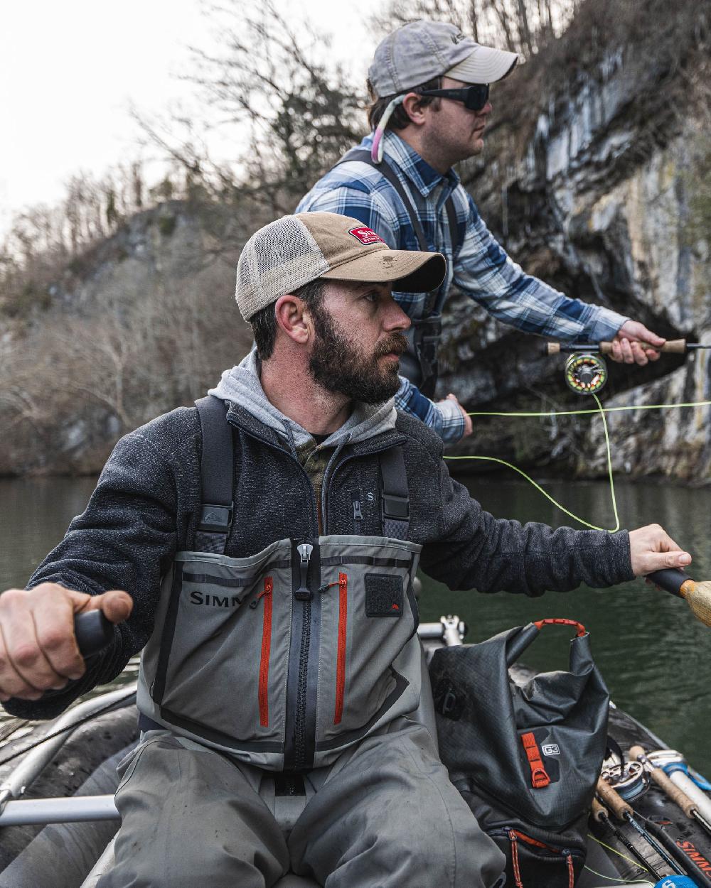 Simon Carter Men's Rivershed-Full Zip Fleece