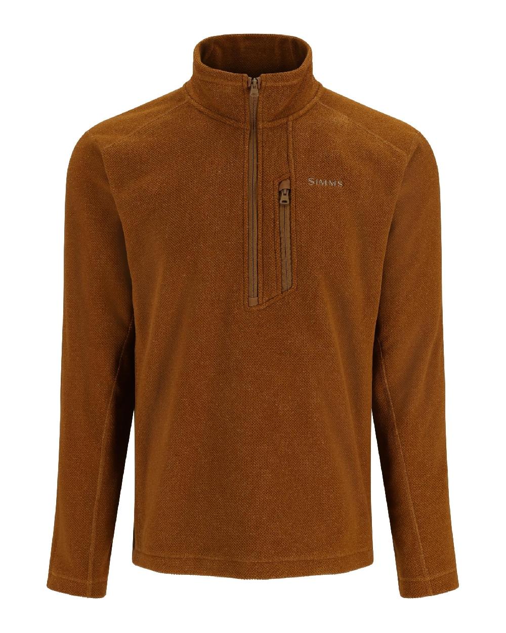 simon carter Men's Rivershed-Half Zip Fleece