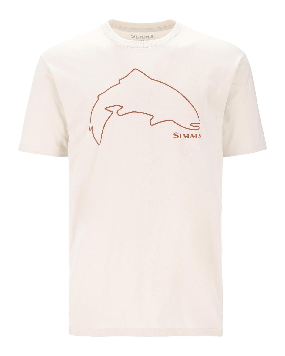 simon carter Men's Trout Outline T-Shirt 2025