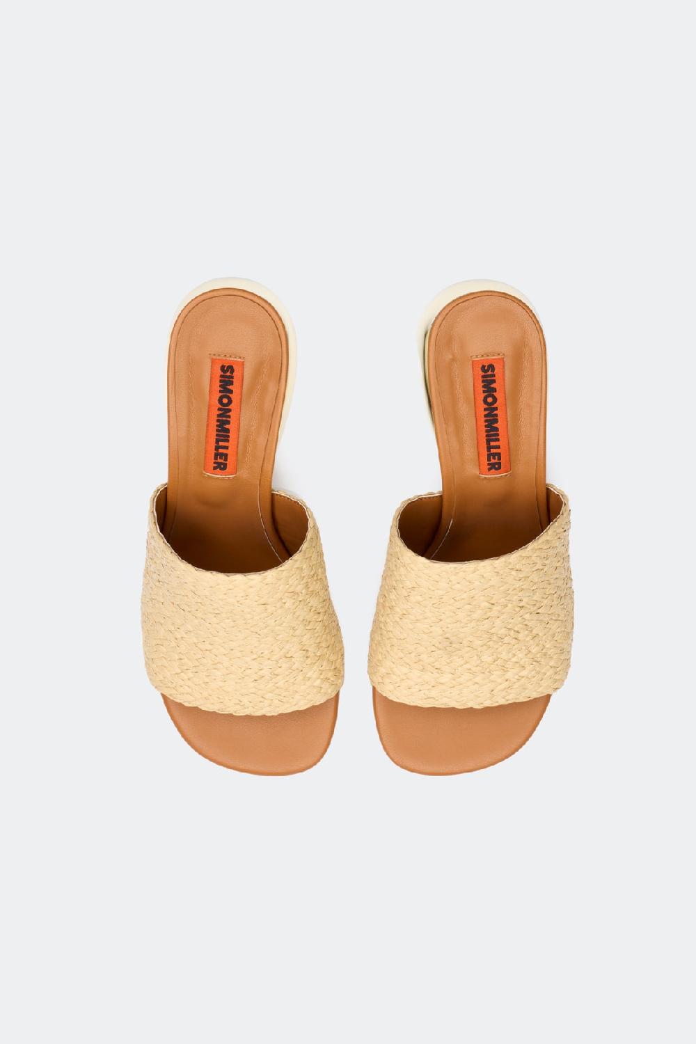 Simon Miller Braided Raffia Moderno Sandal GOLD/NATURAL