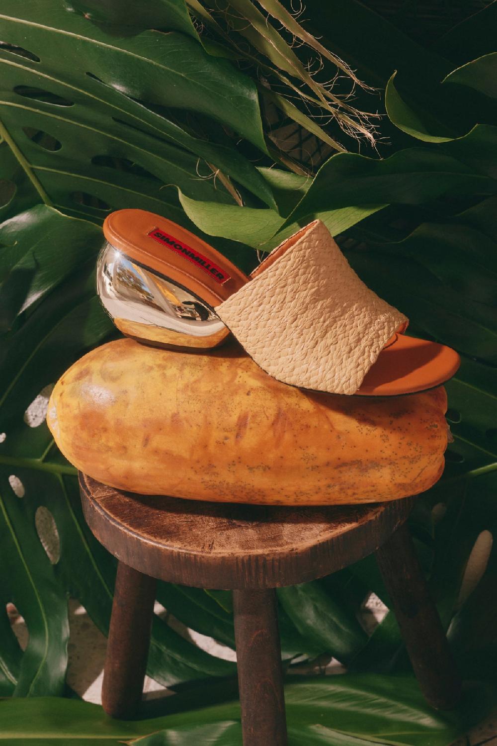 Simon Miller Braided Raffia Moderno Sandal GOLD/NATURAL