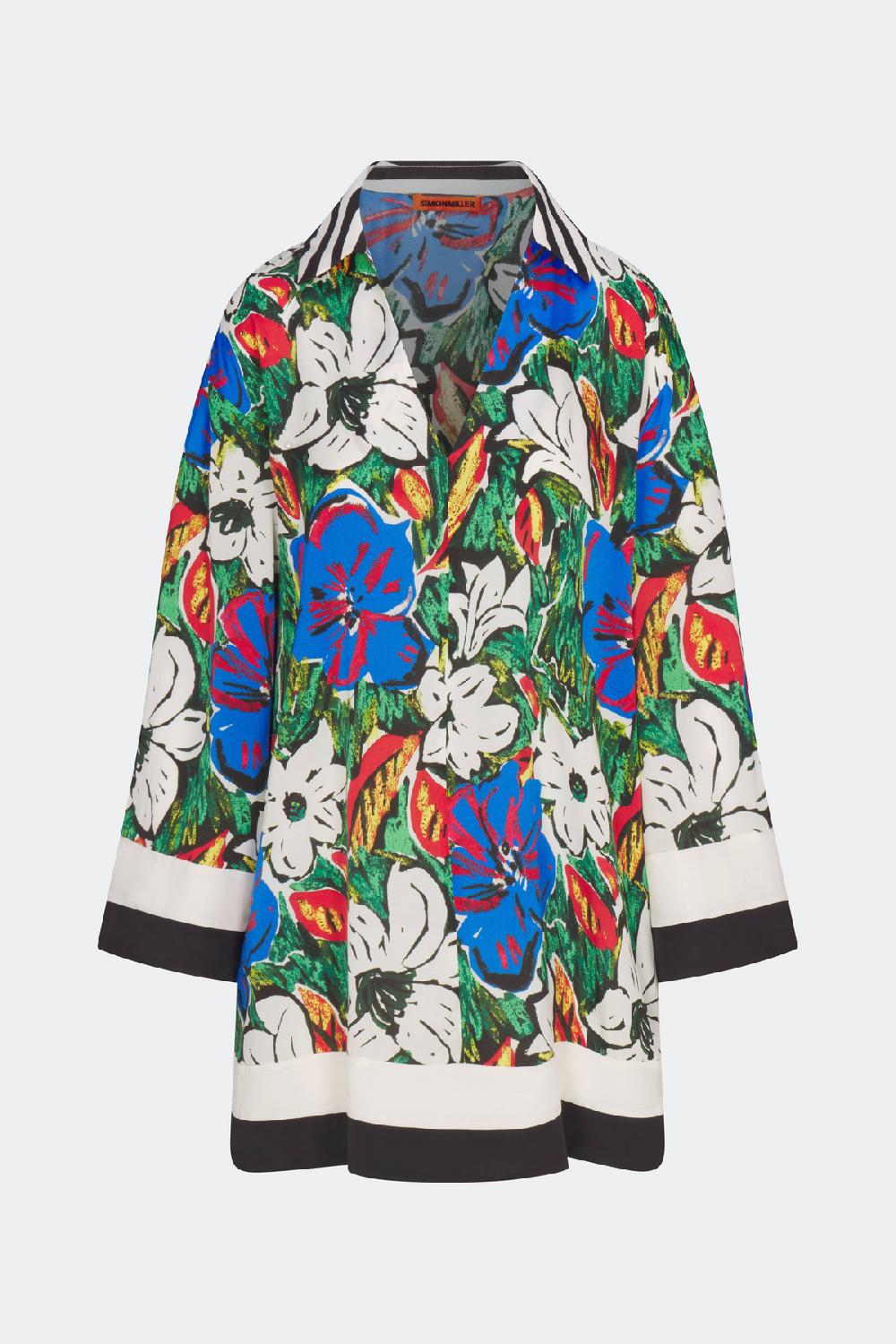 simon miller diaz mini dress Tropical Floral Print Combo