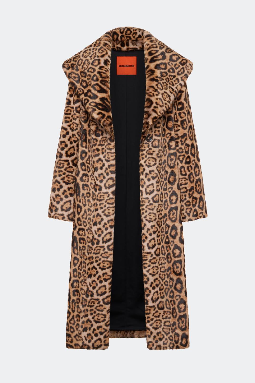 simon miller jones leopard wrap coat CHEETAH SCRAMBLE