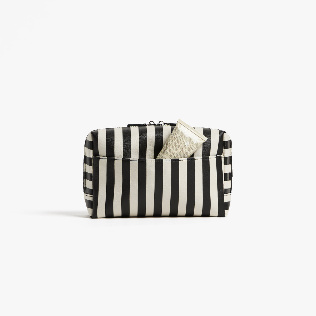 Simon Miller Large Metro Toiletry Case Black Stripe