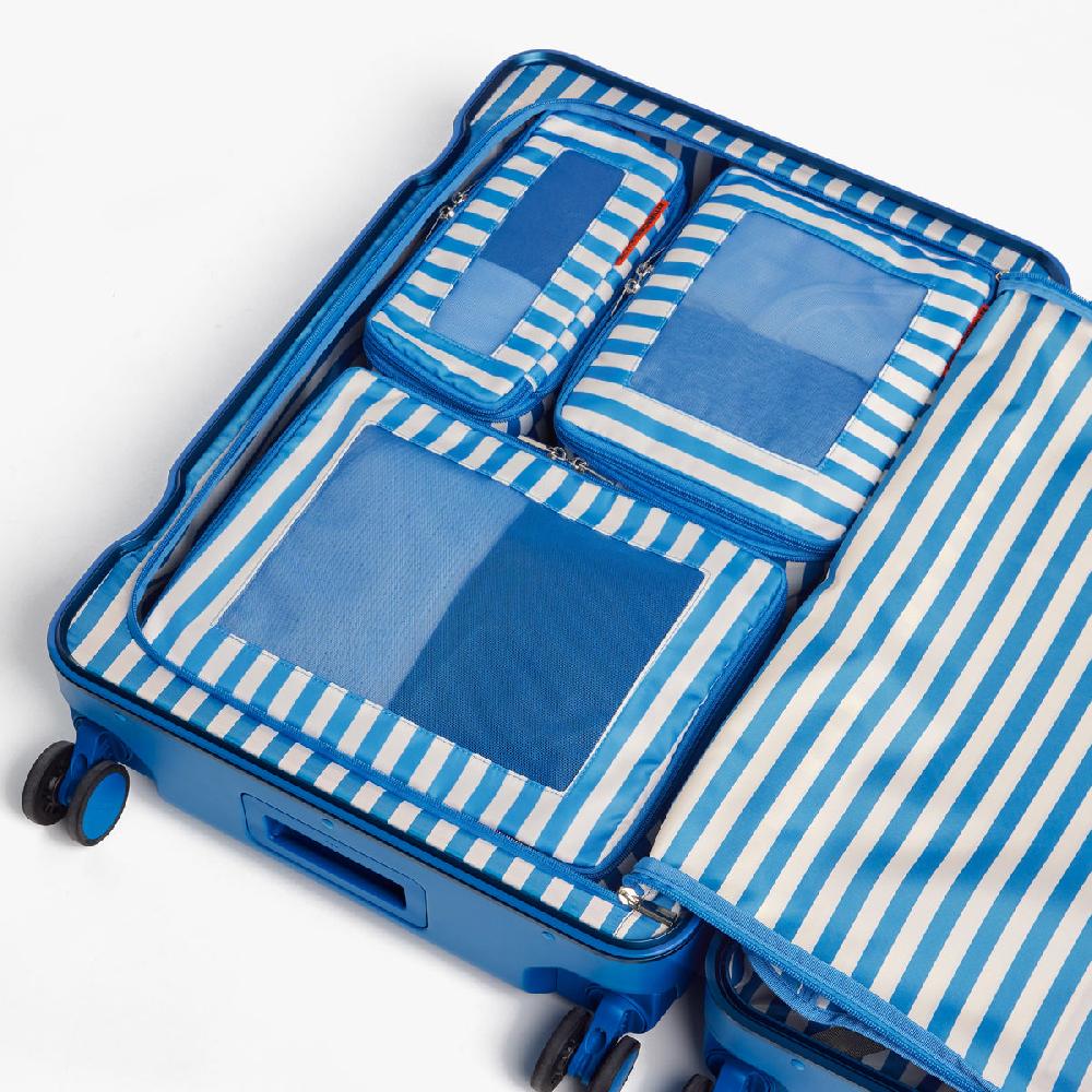 Simon Miller Packing Cubes Set Of 4 Coastal Blue Stripe