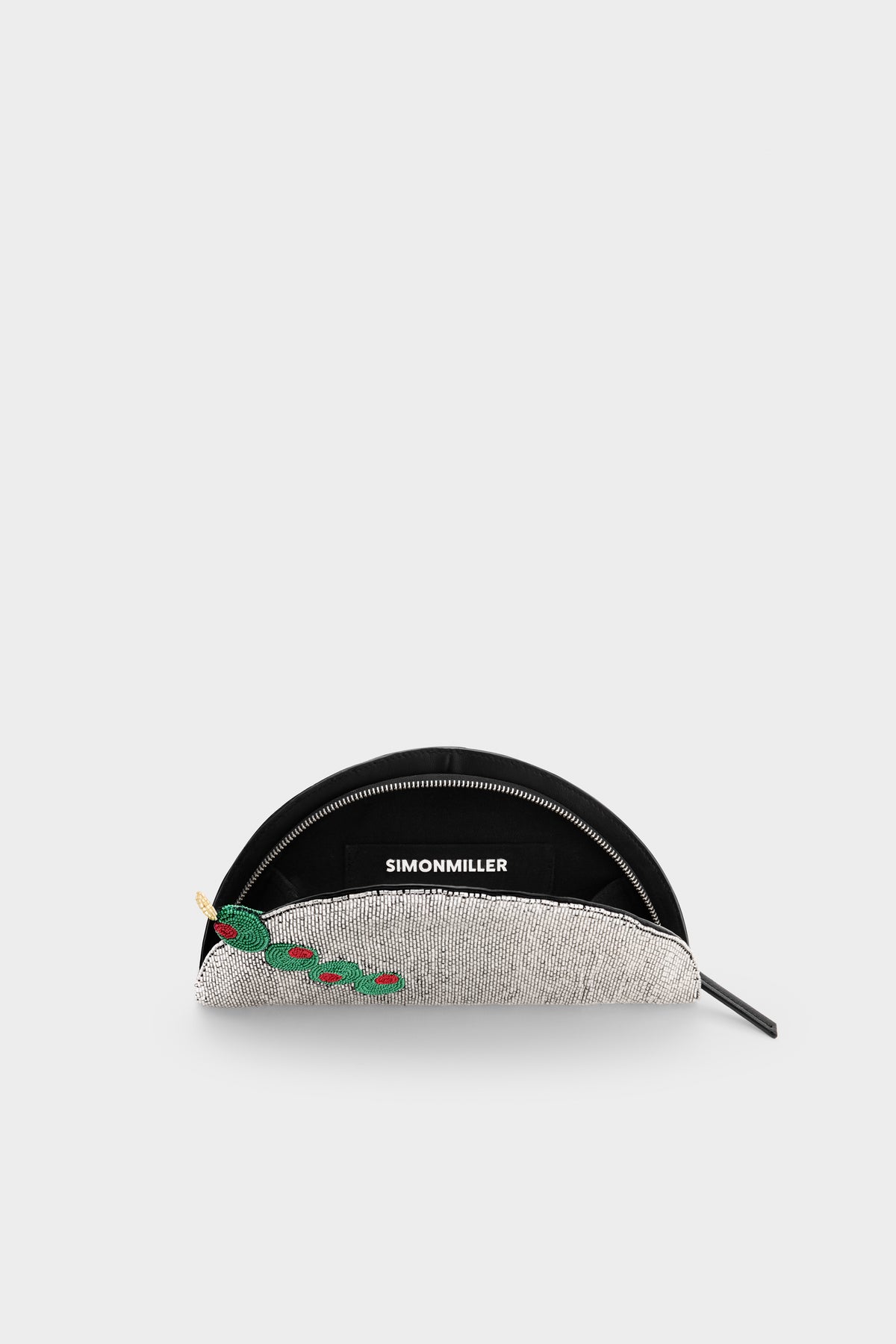 Simon Miller Beaded Lune Clutch DIRTY MARTINI