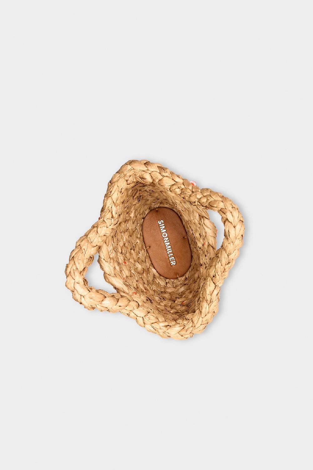 Simon Miller Beaded Shelly Bag Natural/Orange