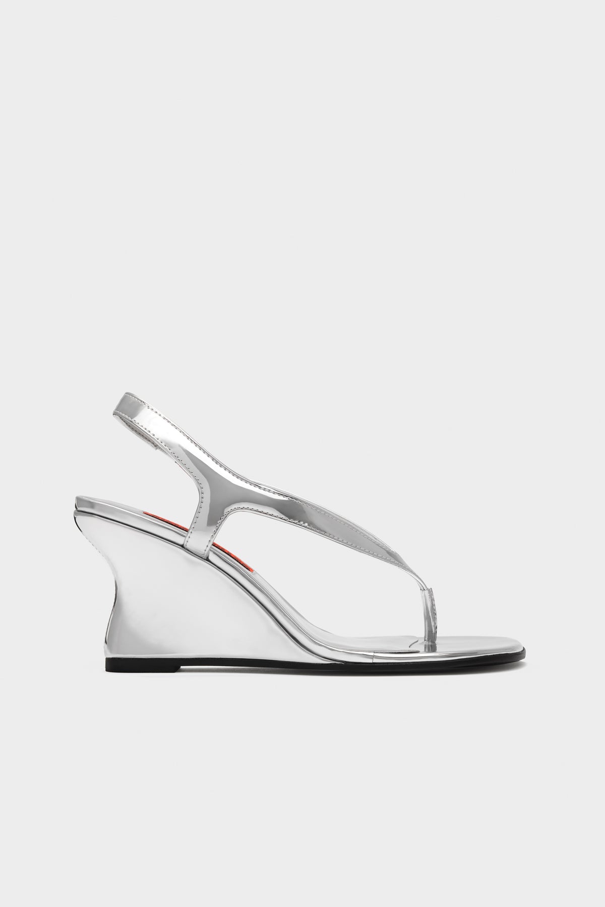 simon miller beep thong wedge SILVER