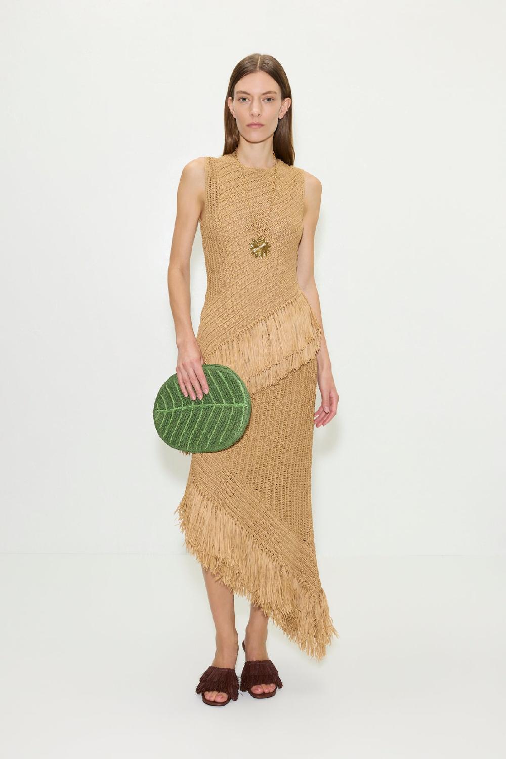 Simon Miller Beja Crochet Dress NATURAL