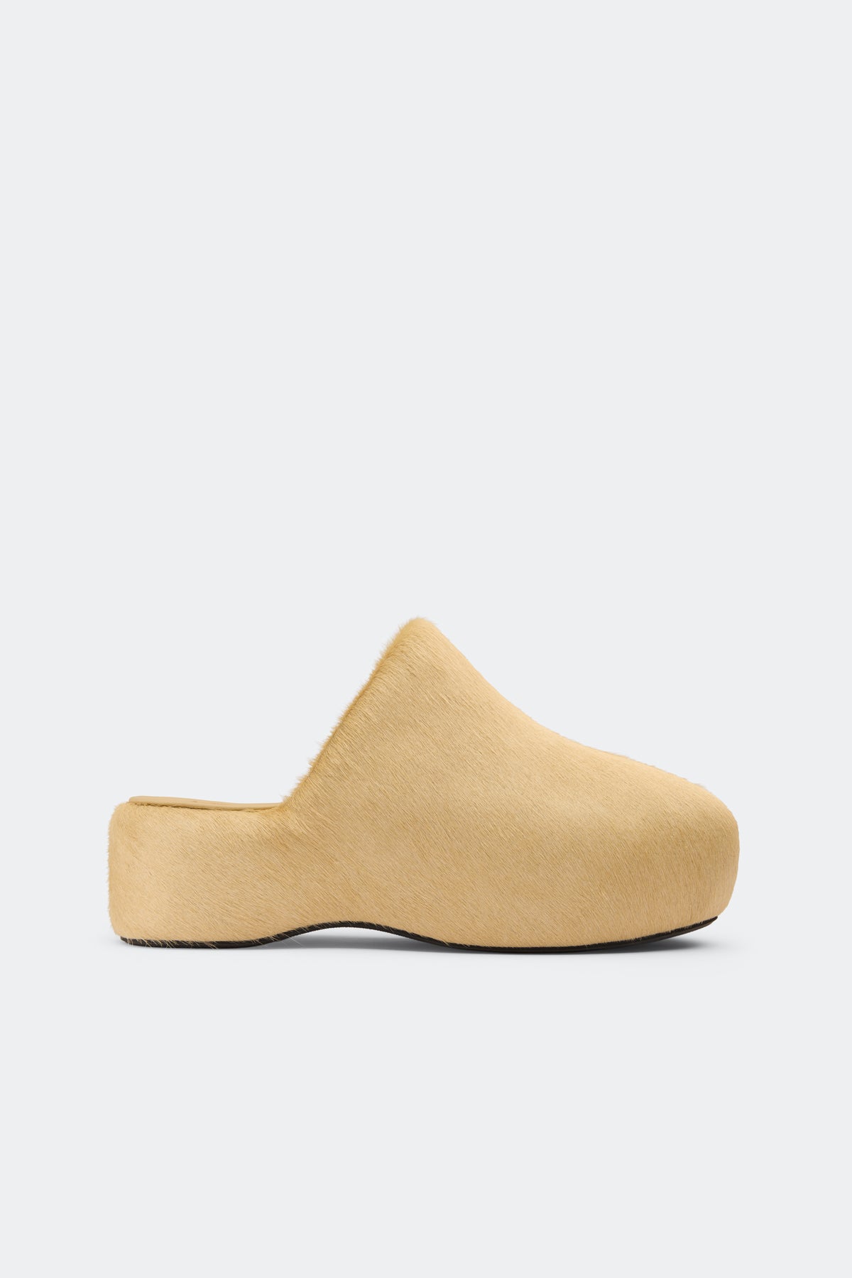 simon miller bubble clog Tan Pony Hair
